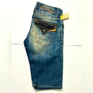 New Men's ROBIN'S JEAN sz 30 Ryder Denim Short